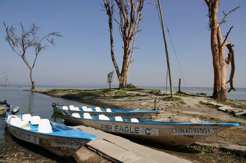 Embarcations pour le lac Naivasha